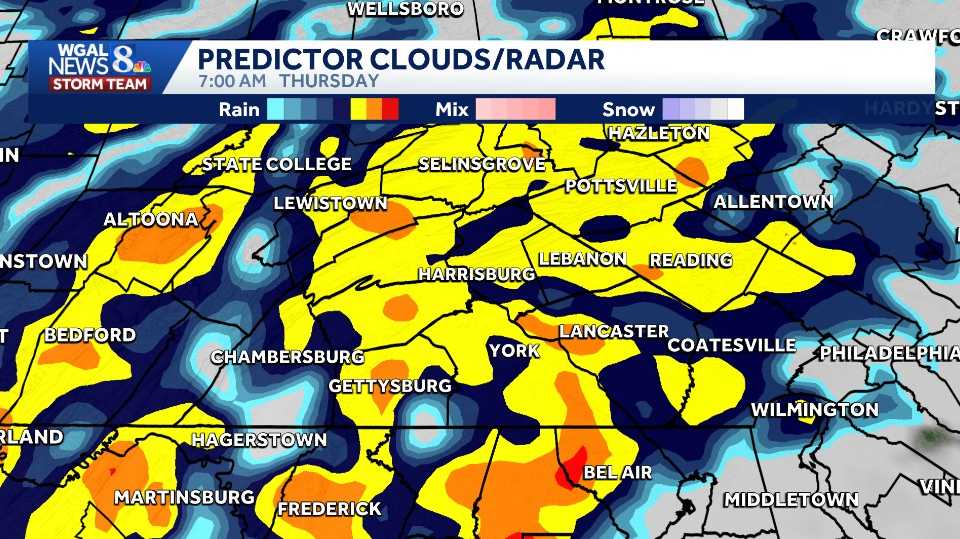 WET WEATHER AHEAD | 1 to 2.5 inches of rain expected