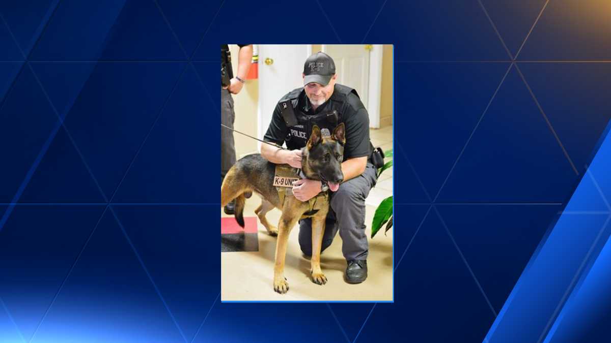 Heflin police debut new canine officer