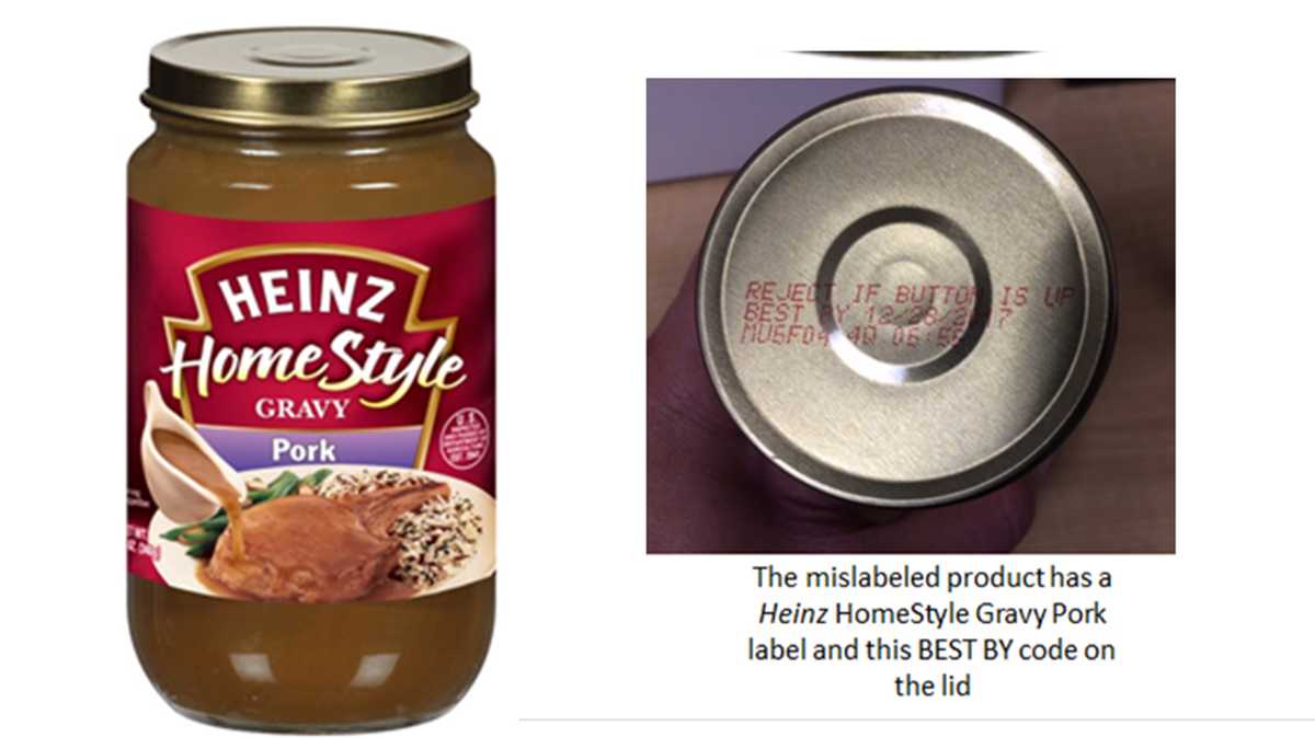 Heinz recalls jars of gravy days before Thanksgiving