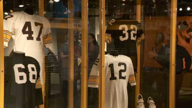 Classic Steelers Game-Worn Jersey Exhibit To Open At History