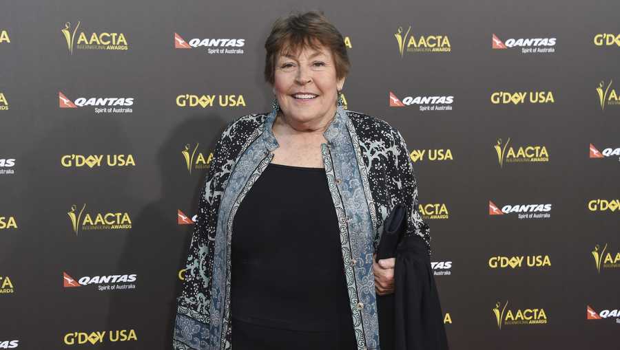 In this Jan. 31, 2015, file photo, Australian-born singer Helen Reddy attends the 2015 G'DAY USA GALA at the Hollywood Palladium, in Los Angeles.
