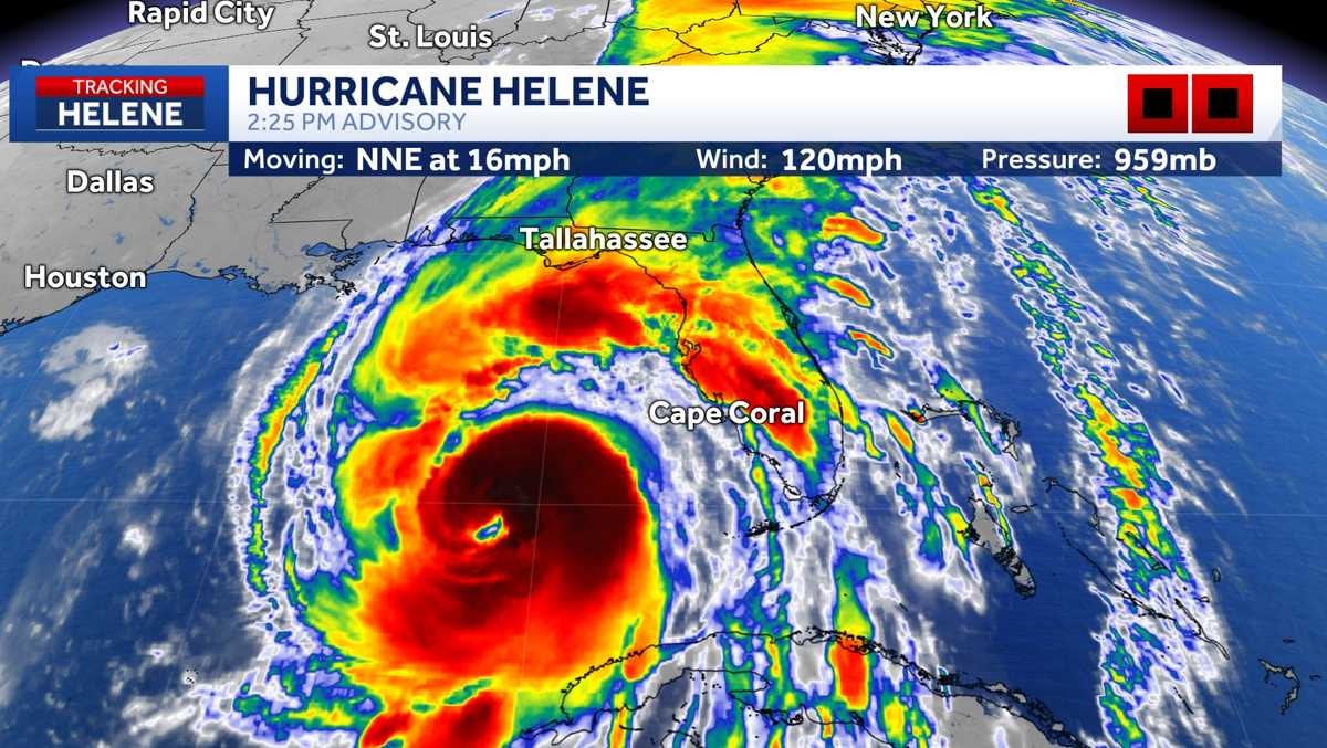 Tracking Helene: Helene intensifies into a major hurricane offshore SWFL