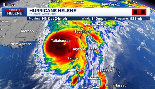 helene advisory