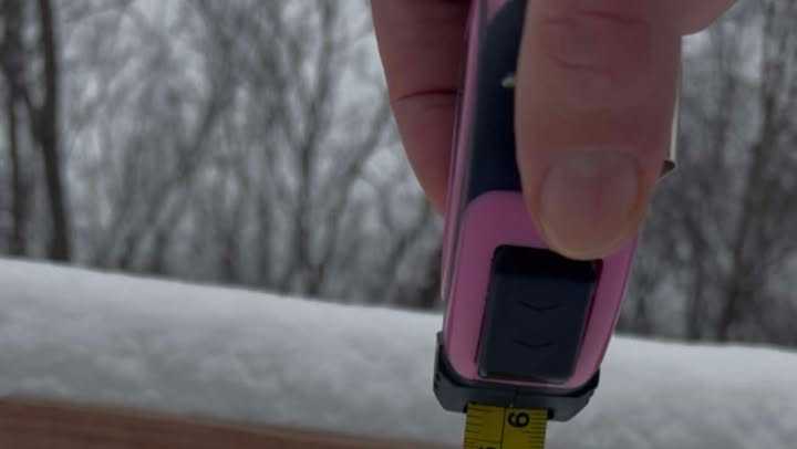 Kansas City-area snowfall totals from Saturday winter storm
