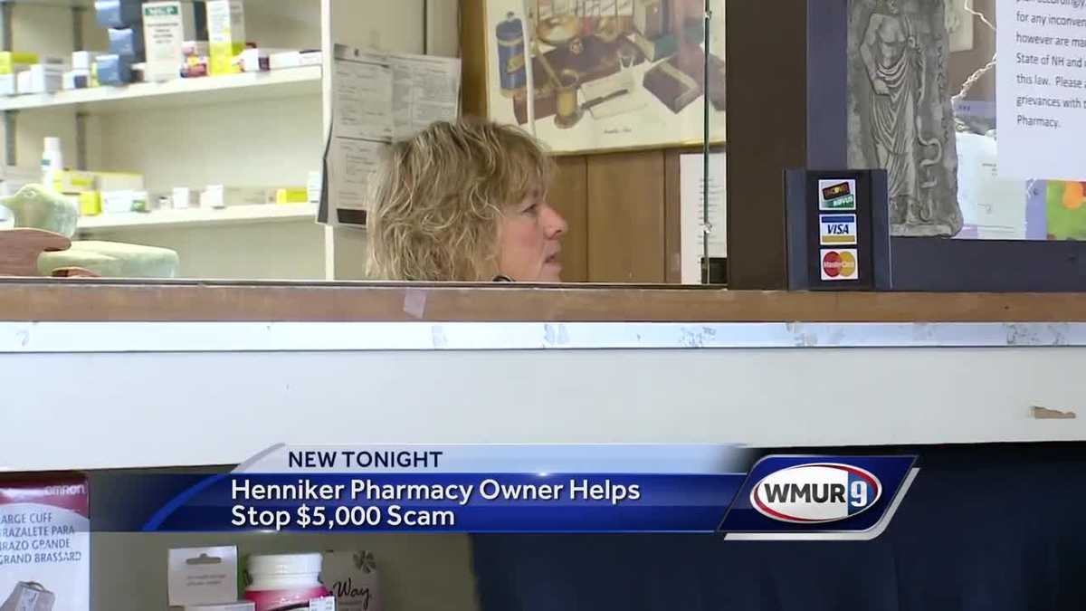 Henniker Pharmacy owner helps stop 5,000 scam
