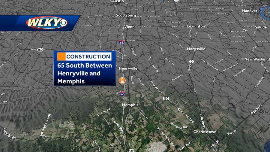 Traffic alert: I-65 South to close Tuesday night in Clark County