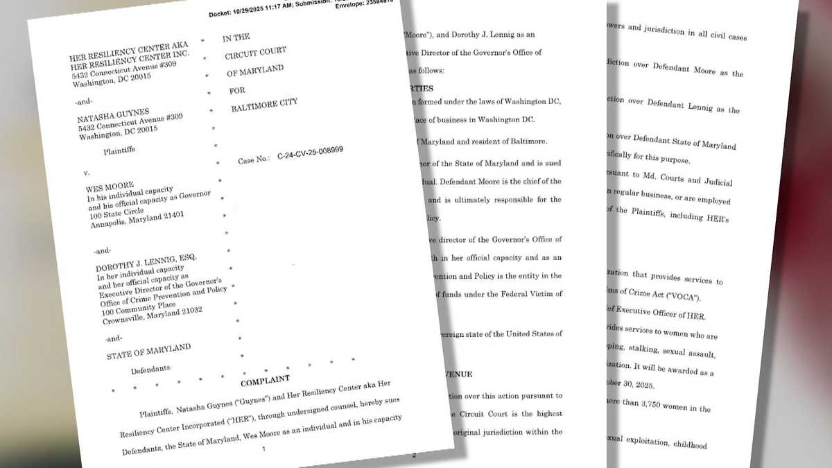 Nonprofit sues Moore administration over funding dispute