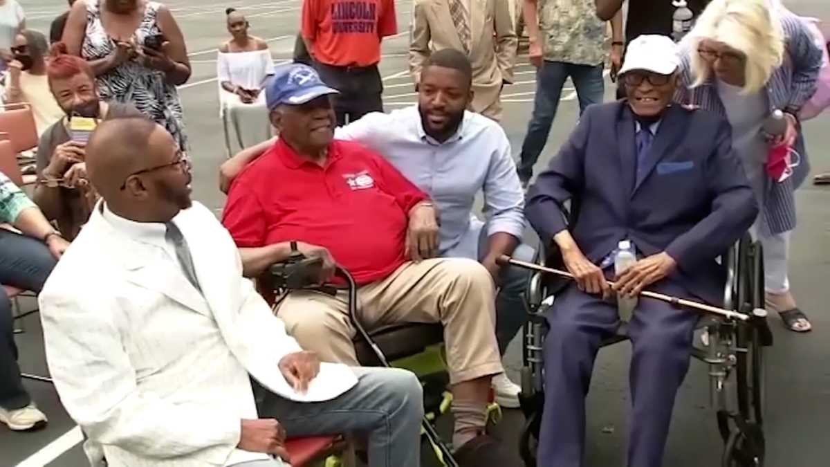 Pittsburgh native Herb Douglas is the oldest living Black Olympian