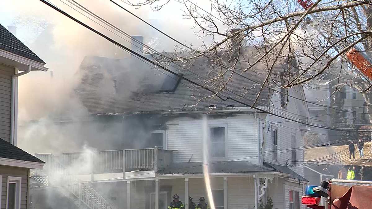 Fire ravages threefamily home in Stoneham