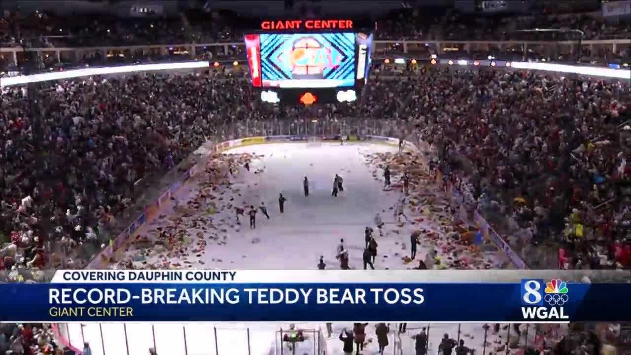 teddy bears on ice