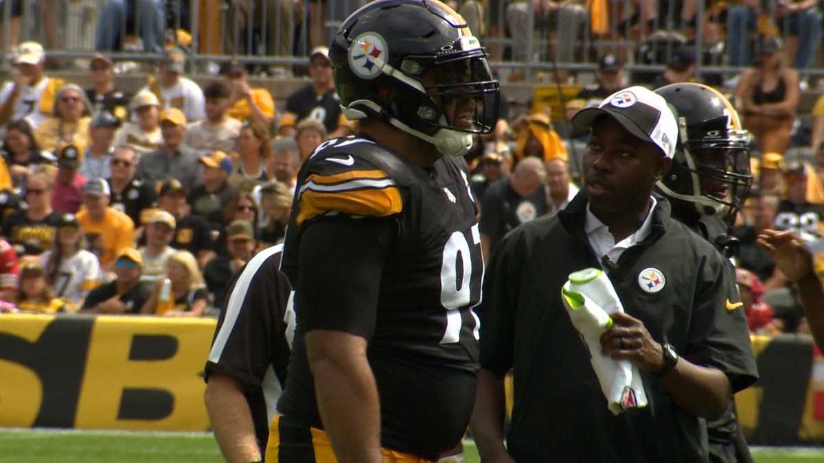 Steelers DT Cam Heyward, WR Dionate Johnson out for a while with