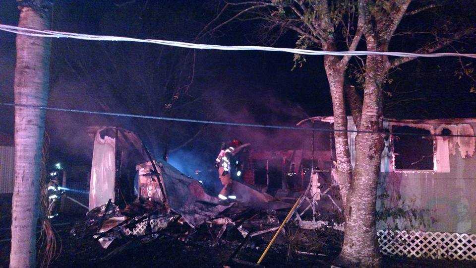 Okeechobee Fire and Rescue battle house fire