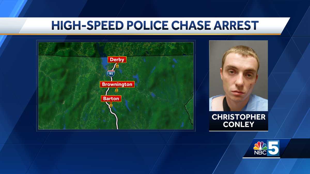Man arrested after high-speed chase in Orleans County