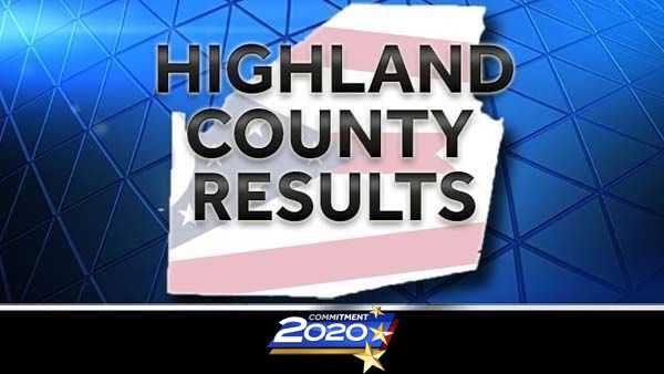 Election Results Highland County Ohio Races 2020