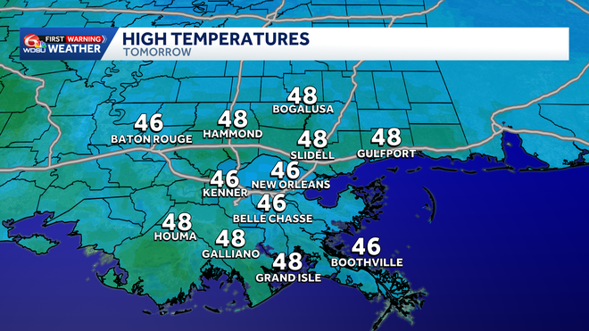 Another cold day Sunday before warming up early next week