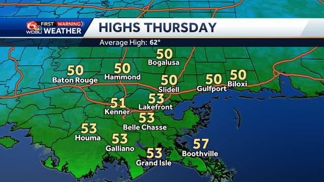 Staying very cold through Thursday, tracking rain later this week