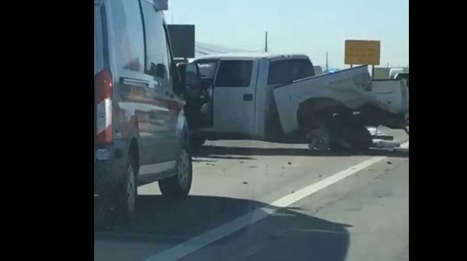 Three people injured in Salinas Highway 101 crash