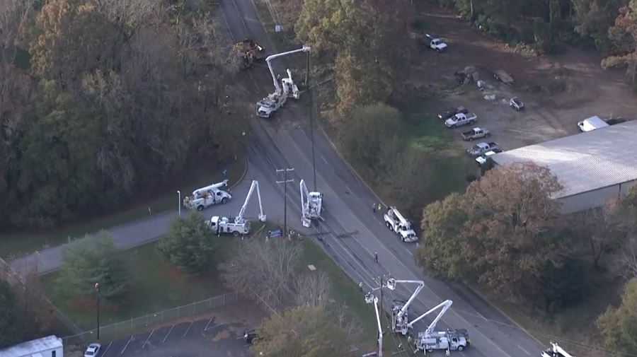 Pickens County Highway 8 closed in both directions due to fallen tree ...