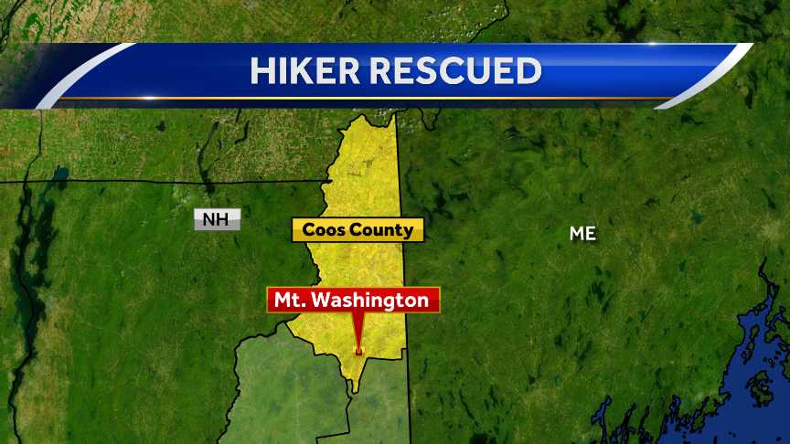 Hiker Rescued From Mount Washington 