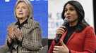 Hillary Clinton and Tulsi Gabbard