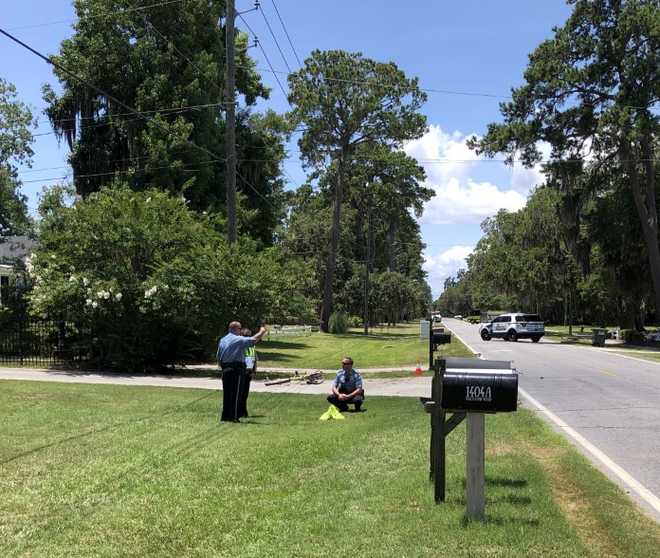 Police close road following hitandrun incident