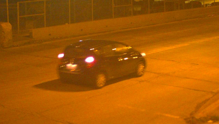 suspect vehicle in hit-and-run crash