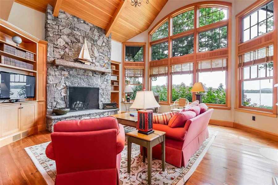 Mansion Monday Enjoy the views at this lakefront Adirondackstyle home in Holderness