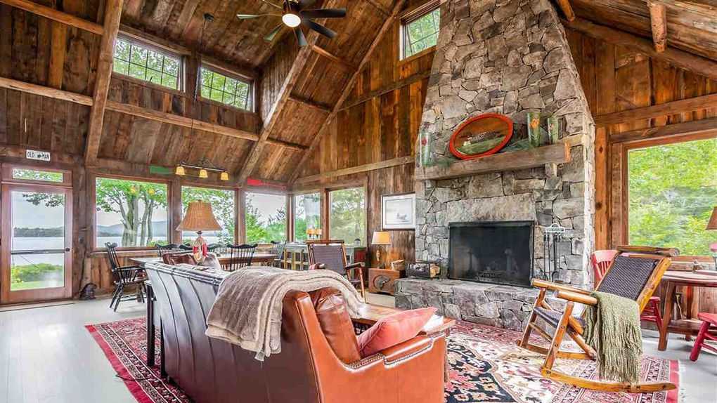 Mansion Monday Enjoy the views at this lakefront Adirondackstyle home in Holderness