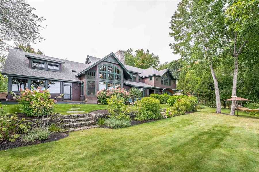 Mansion Monday Enjoy the views at this lakefront Adirondackstyle home in Holderness