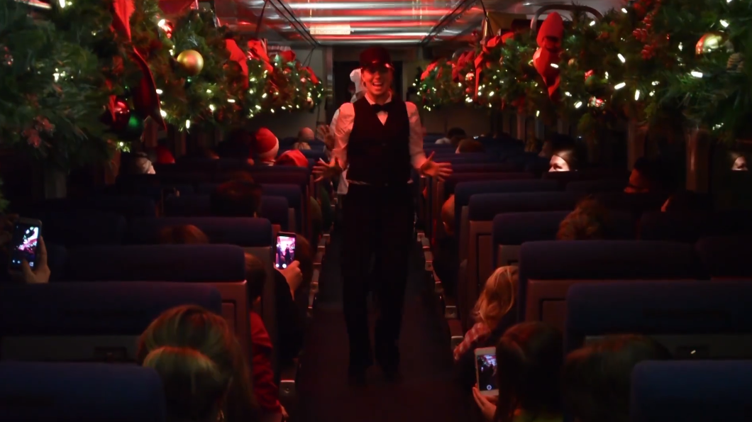 Check out the Polar Express when it arrives in New Orleans for December