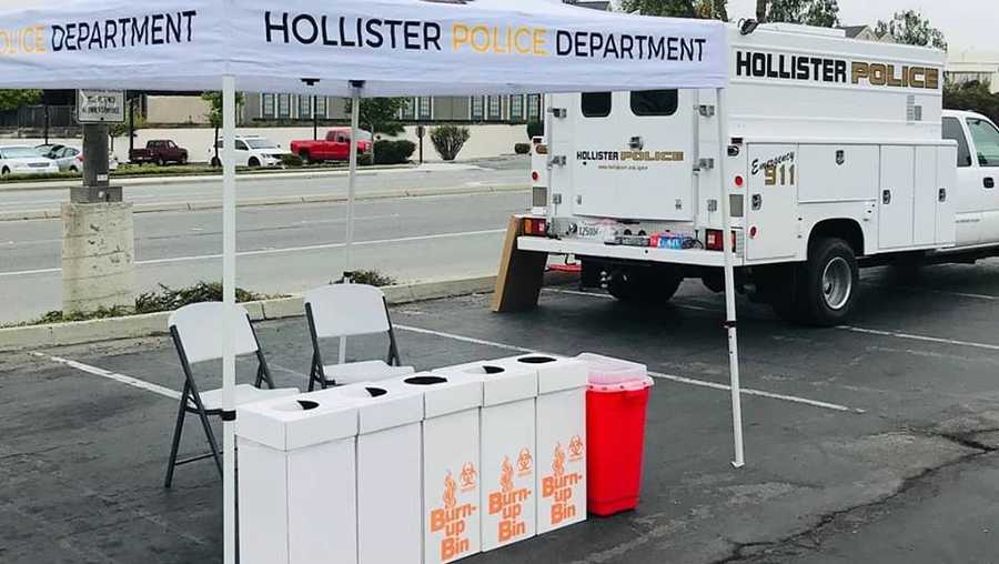 Hollister police drug take back
