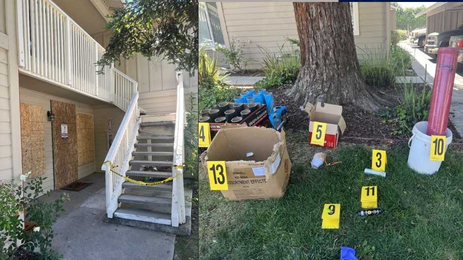 4 apartment units damaged in Ca. after illegal fireworks explosion
