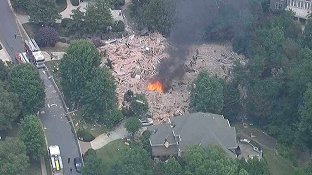 Woman found dead, man seriously injured after explosion destroys home ...