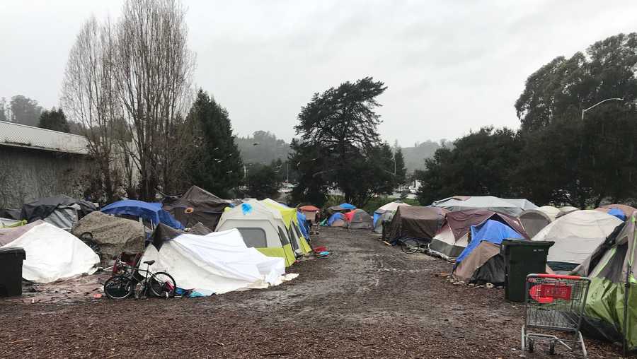 Santa Cruz Gateway encampment
