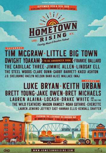 Hometown Rising lineup