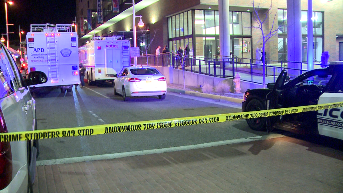 Homicide investigation in downtown Albuquerque