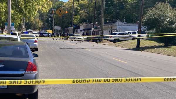 two found shot inside vehicle on georgia road in birmingham. one has died.