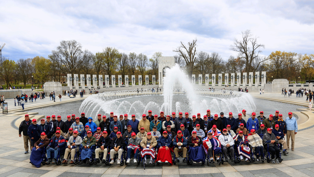Southeast Florida Honor Flight marks 50th flight giving veterans chance to visit war memorials in Washington, DC - Vimarsana News