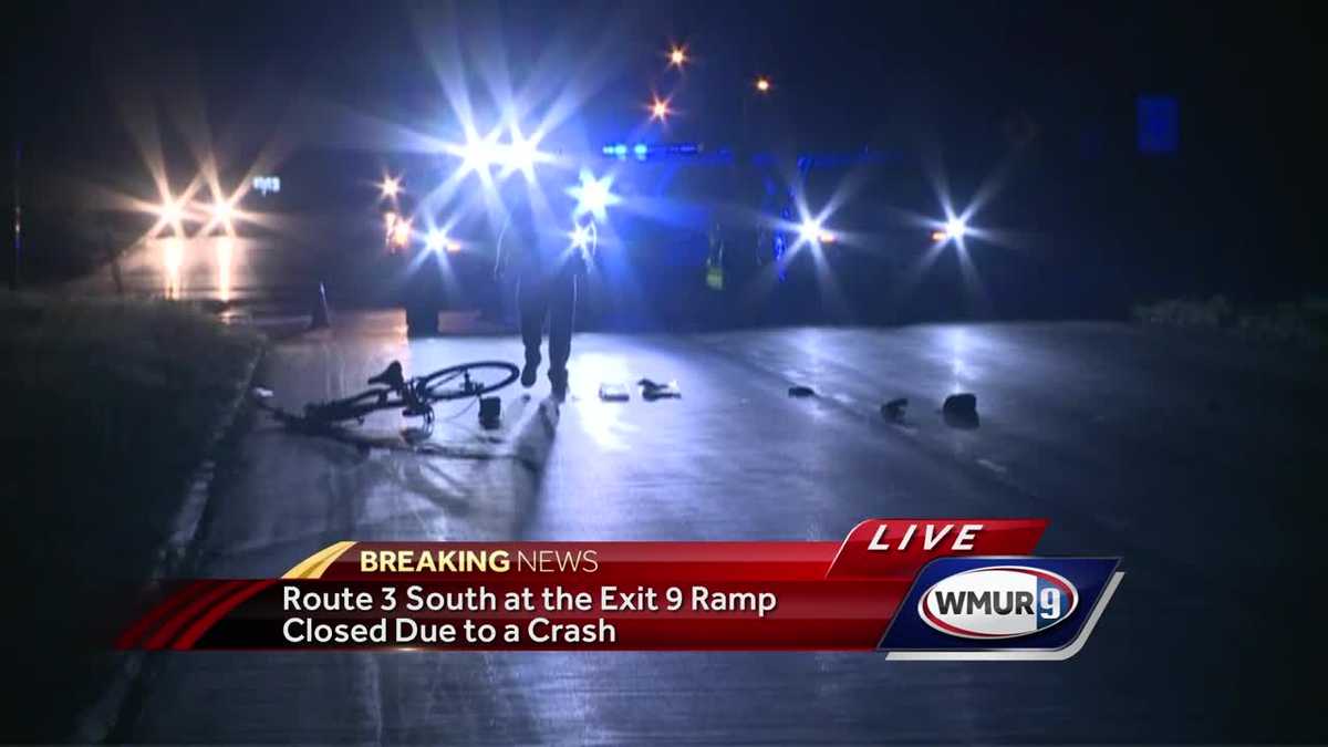 Portion of Route 3 in Hooksett closed after crash