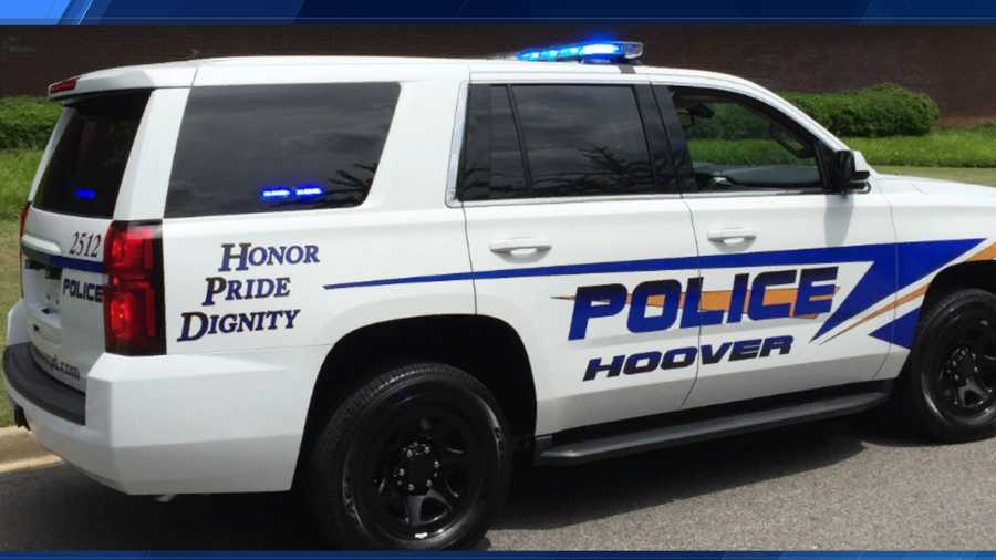 Hoover police patrol SUV
