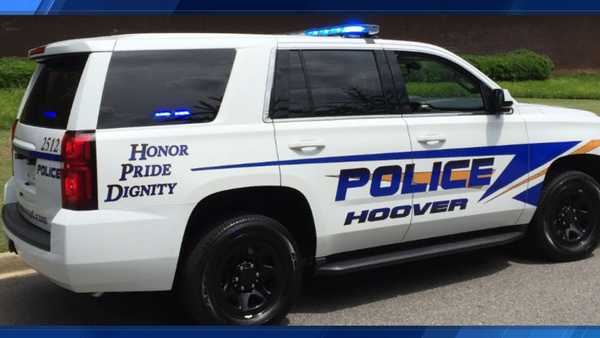 Hoover police patrol SUV