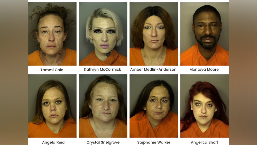 South Carolina Police Arrest 8 Suspects In Prostitution Sting 0106
