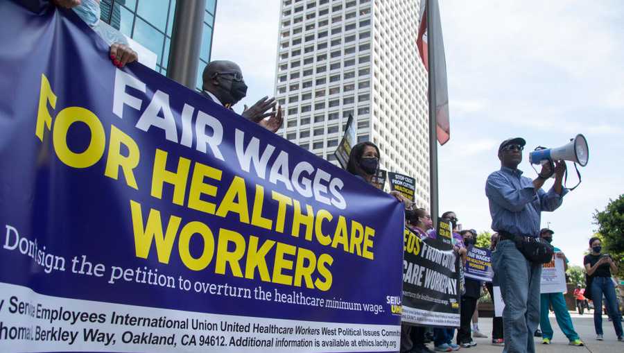 Ca. Democrats agree to delay health care worker minimum wage increase