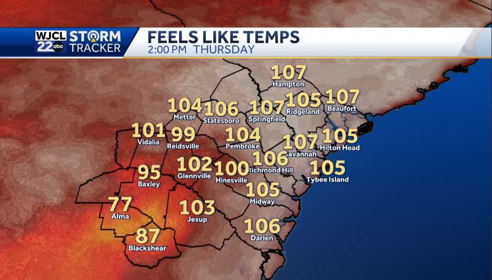 Impact Day: Another hot day with severe thunderstorms possible - WJCL