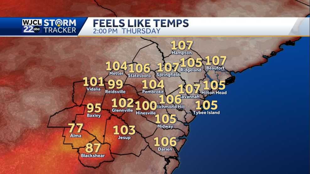 Impact Day: Another hot day with severe thunderstorms possible - WJCL