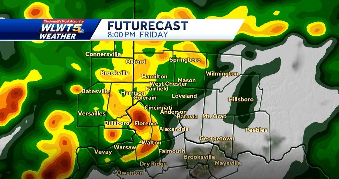 Hour By Hour: When Severe Weather Threat Moves Through Cincinnati