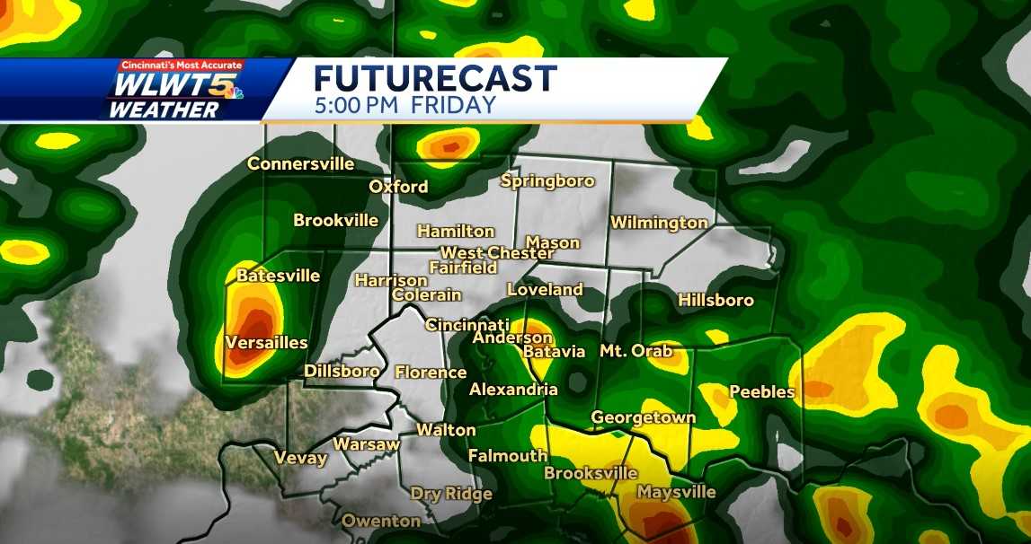 Hour By Hour: When Severe Weather Threat Moves Through Cincinnati