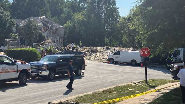 house explosion scene