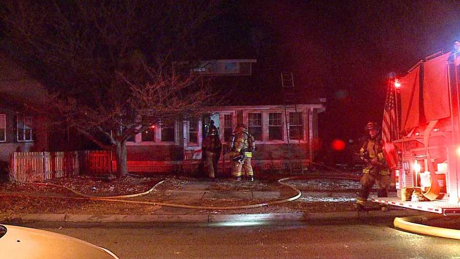 9 safely escape house fire Wednesday morning