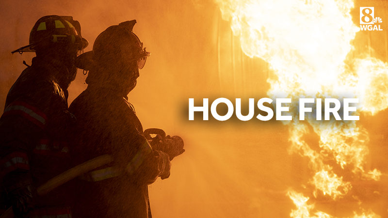 Fire Crews Battle House Fire In Dauphin County, Pa.